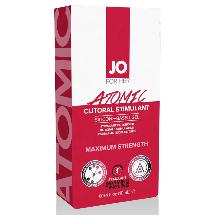 Żel stymulujący łechtaczkę JO Atomic 10 ml - zdjęcie główne