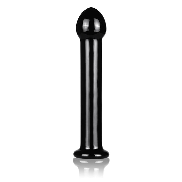 Dildo szklane Glass Romance Lovetoy 16 cm czarny - zdjęcie główne