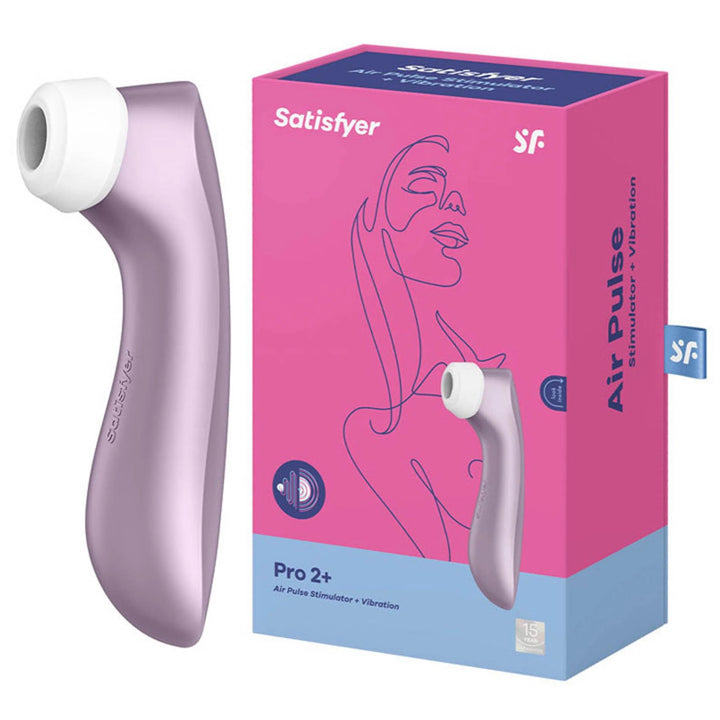 Stymulator łechtaczki Satisfyer Pro 2+ fioletowy - zdjęcie główne