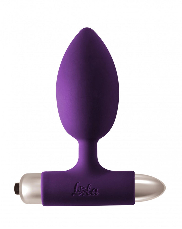 Stymulator analny wibrujący Perfection Lola Toys 10 trybów fioletowy - zdjęcie główne