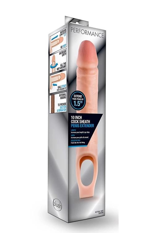 Nakładka na penisa Performance Blush 19 cm - zdjęcie główne