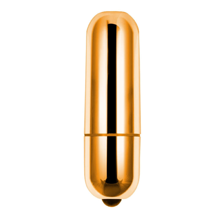 Mini wibrator bullet X-Basic Lovetoy 10 trybów złoty - zdjęcie główne