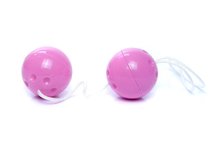 Kulki gejszy Duo-Balls EasyLove 21 cm fioletowe - zdjęcie główne