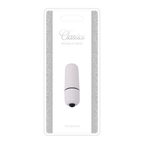 Mini wibrator bullet Toyz4lovers biały 5,5 cm - zdjęcie główne