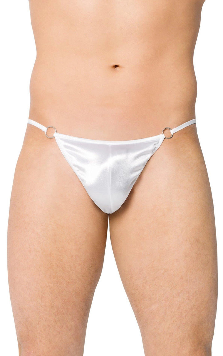 Stringi męskie SoftLine Collection biały S L - zdjęcie główne