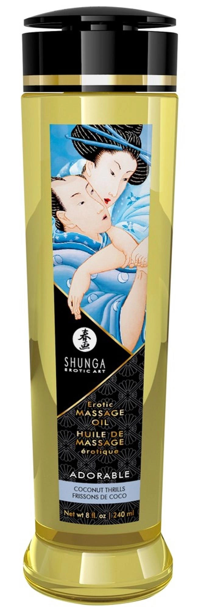 Olejek do masażu Shunga Adorable Coconut Thrills 240 ml - zdjęcie główne