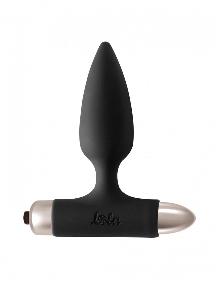 Wtyczka analna wibrująca Spice it up New Edition Glory Lola Toys 10 trybów 15 cm czarny - zdjęcie główne