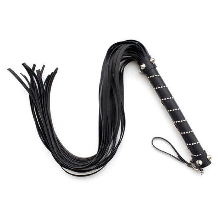 Bicz z frędzlami Toyz4lovers czarny 50 cm - zdjęcie główne