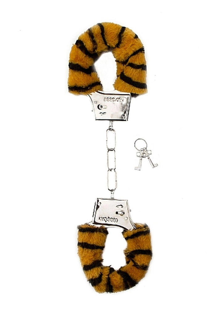 Kajdanki futrzane Tiger ShotsToys - zdjęcie główne