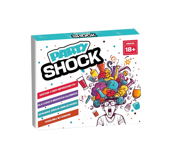 Zestaw 4 gier imprezowych Party Shock Grammi - zdjęcie główne