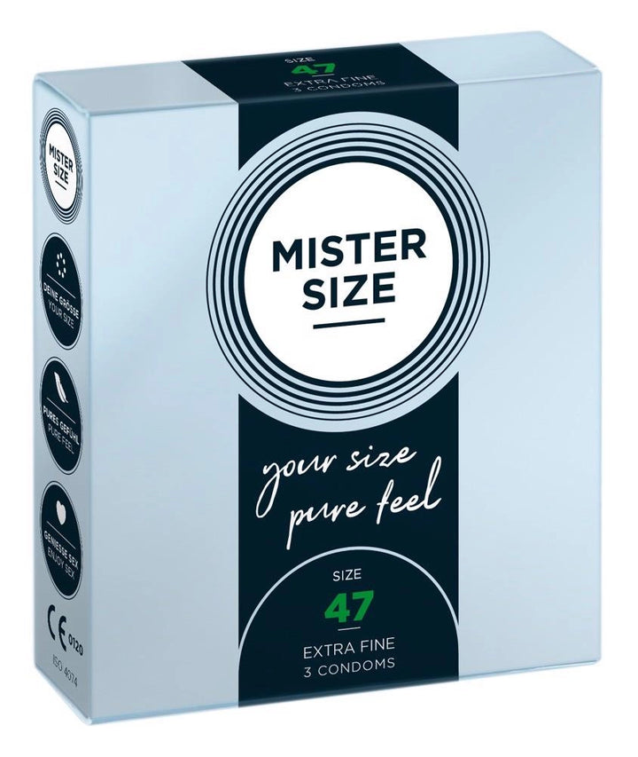 Prezerwatywy Mister Size 47 mm 3 szt. - zdjęcie główne