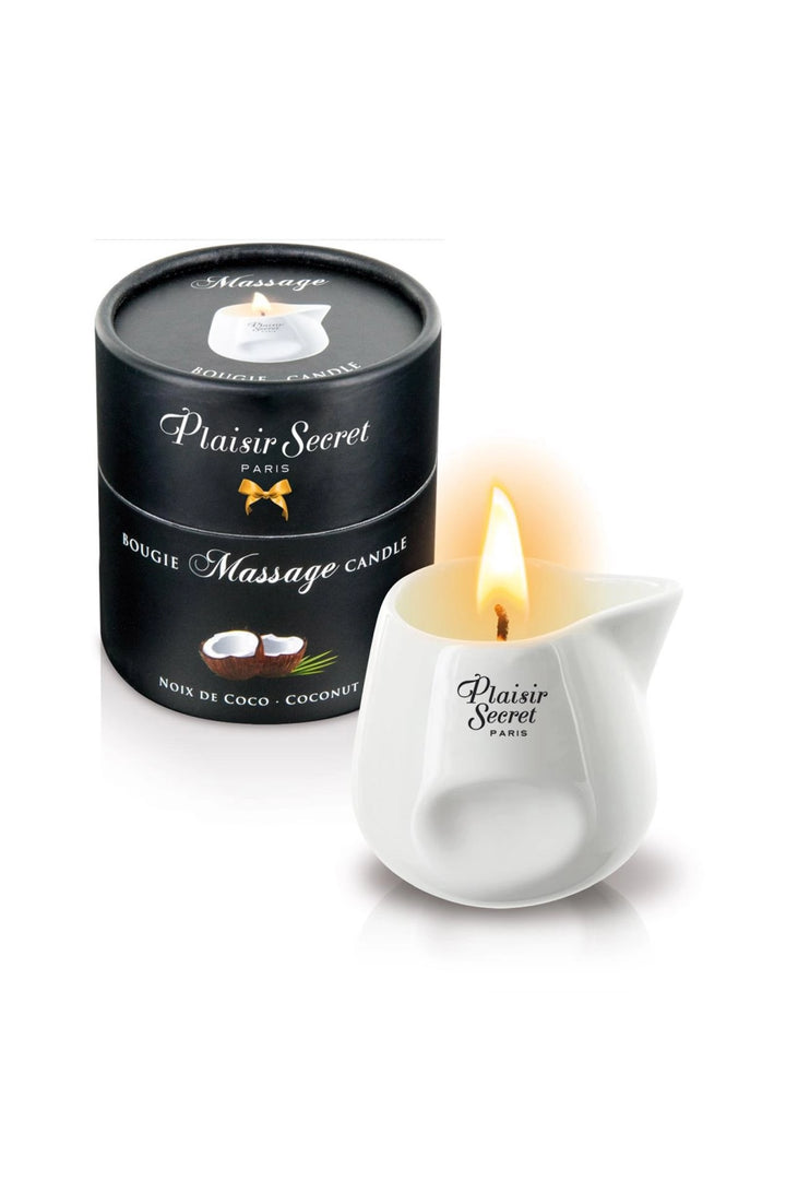 Świeca do masażu kokosowa Plaisir Secret 80 ml - zdjęcie główne