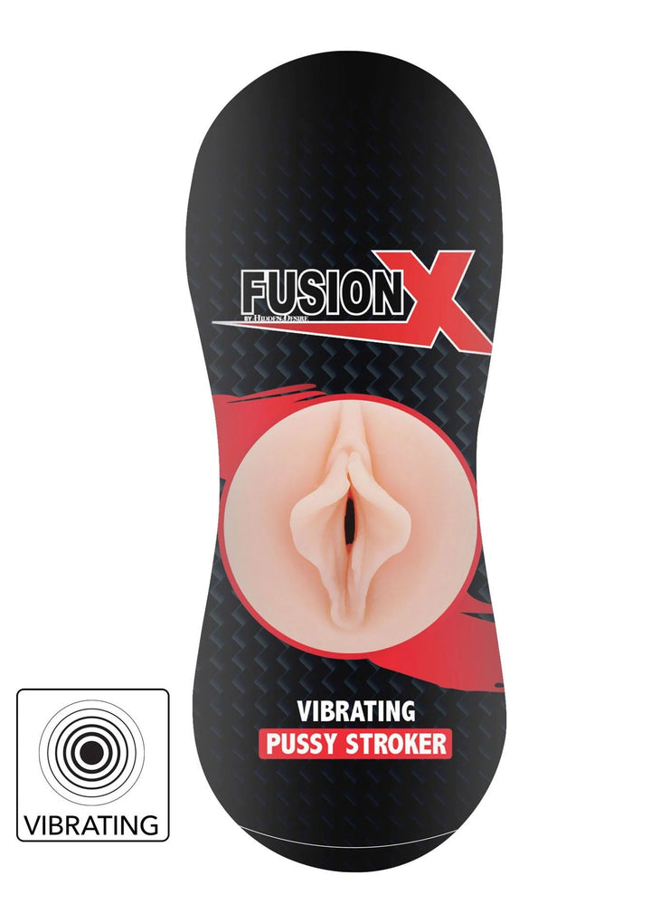 Masturbator waginalny wibrujący Hidden Desire 18 cm jasny odcień skóry - zdjęcie główne