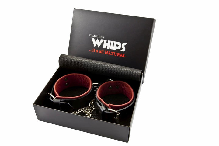 Kajdanki na nogi Whips Collection skóra bydlęca - zdjęcie główne