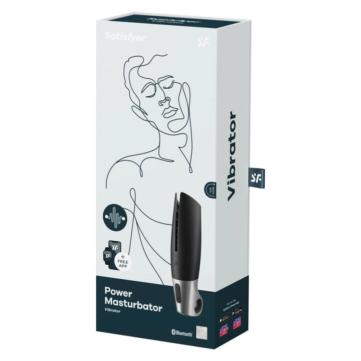 Masturbator Satisfyer Power 14 programów USB czarny srebrny - zdjęcie główne