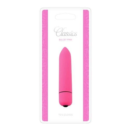 Wibrator bullet Classics Toyz4lovers różowy 9 cm - zdjęcie główne