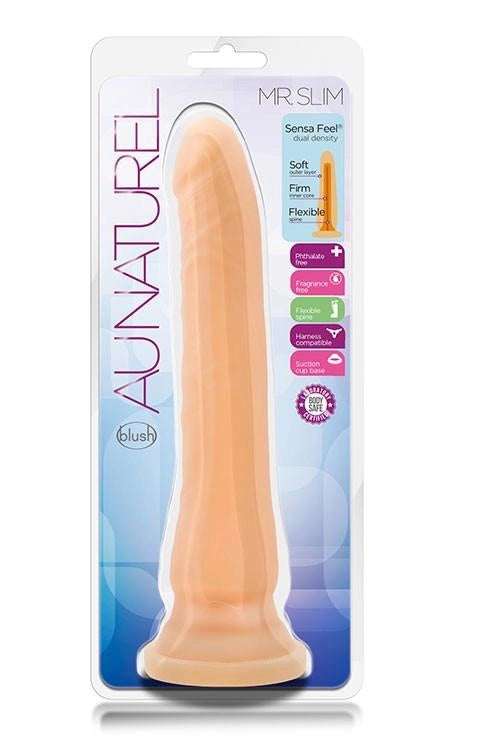 Dildo realistyczne Au Naturel Mr. Slim Blush beżowe - zdjęcie główne