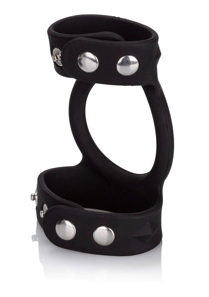 Pierścień erekcyjny Tri-Snap C & B Cage Calexotics 22,25 cm czarny - zdjęcie główne