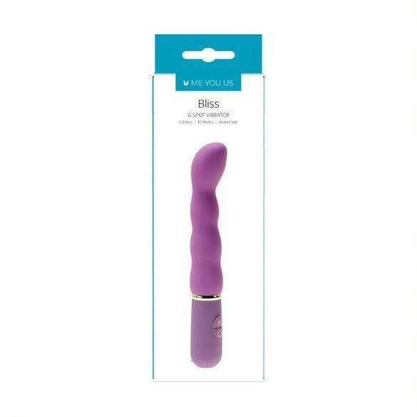 Wibrator punktu G Bliss Me You Us 21 cm fioletowy - zdjęcie główne