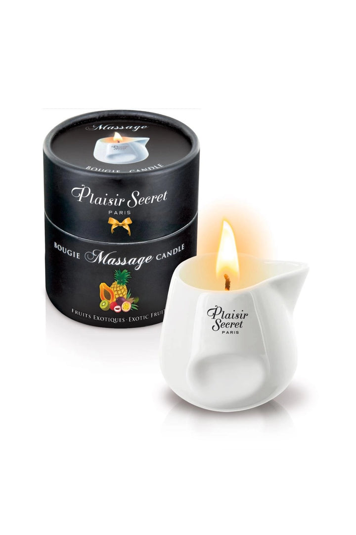 Świeca do masażu Plaisir Secret egzotyczne owoce 80 ml - zdjęcie główne
