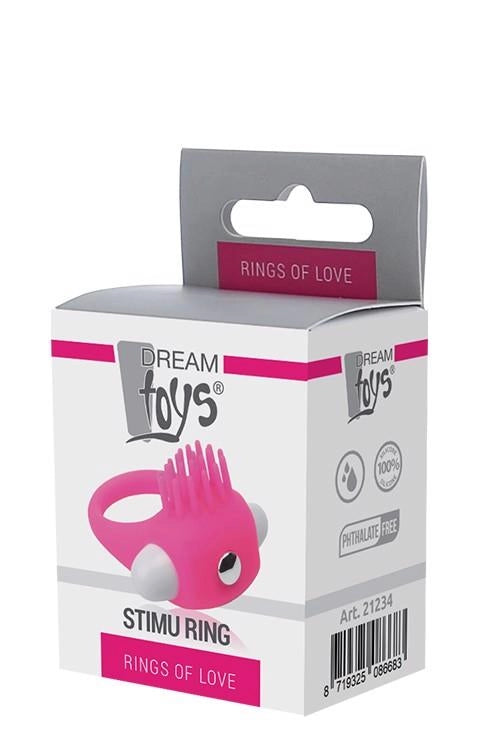 Pierścień wibracyjny Rings of Love Dream Toys różowy - zdjęcie główne