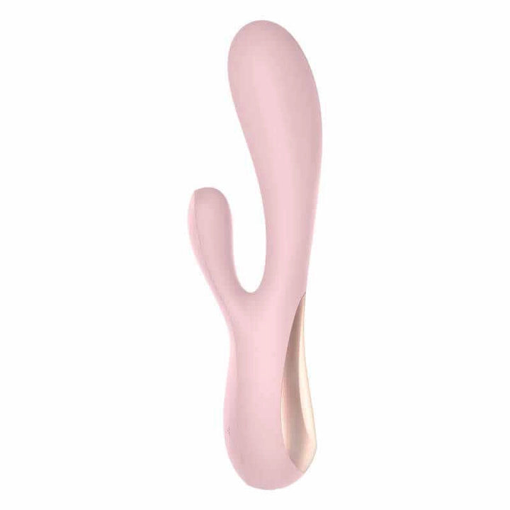 Wibrator króliczek Mono Flex Satisfyer 20,4 cm różowy - zdjęcie główne