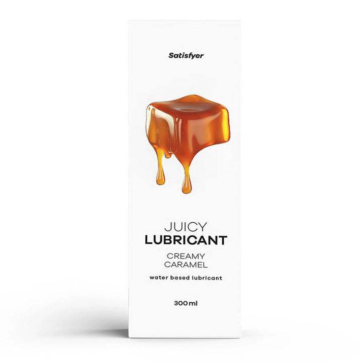 Lubrykant na bazie wody Satisfyer Creamy Caramel 300 ml - zdjęcie główne