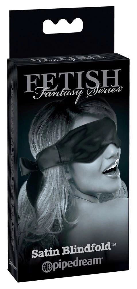 Maska na oczy satynowa Fetish Fantasy Series Limited Edition czarny - zdjęcie główne