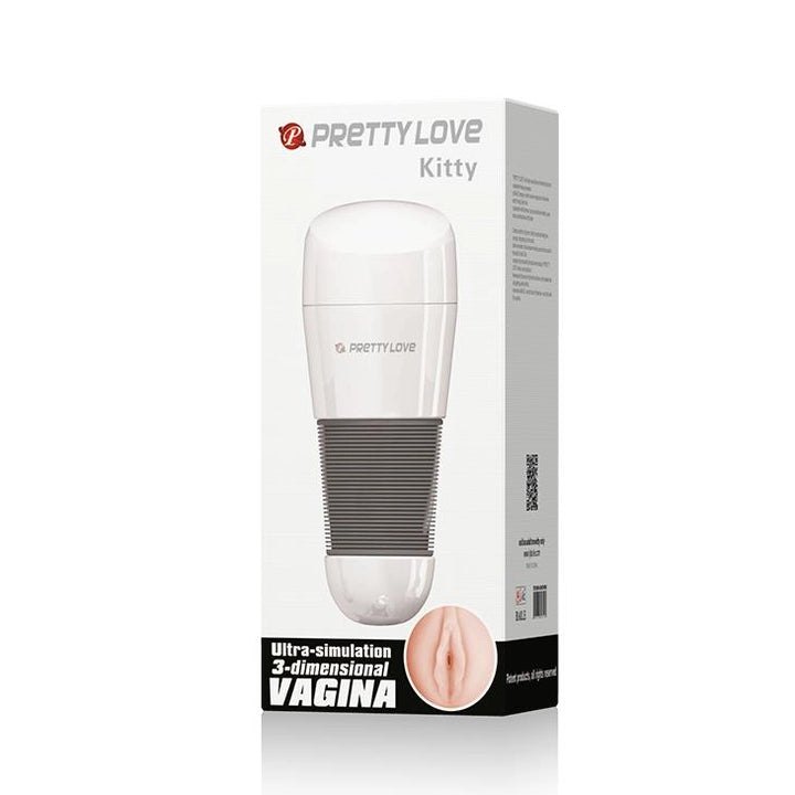 Masturbator Kitty Pretty Love biały - zdjęcie główne