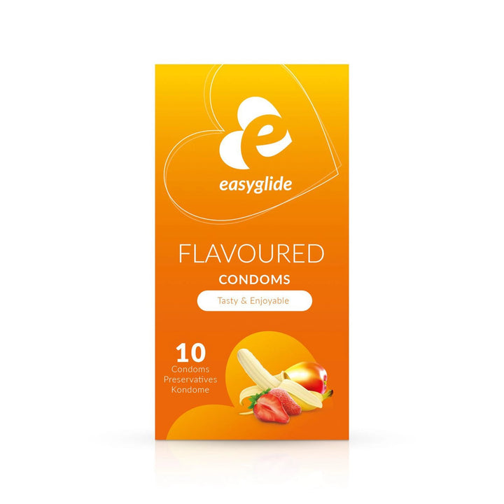 Prezerwatywy smakowe EasyGlide 10 szt. - zdjęcie główne