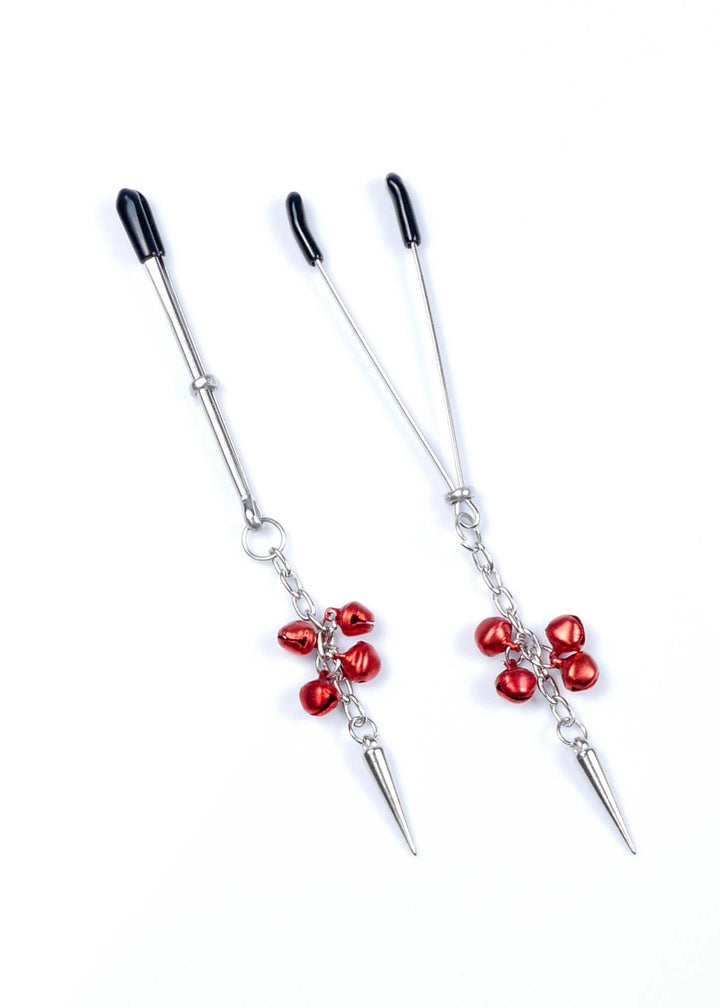Klipsy na sutki Exclusive Nipple Clamps No.4 Fetish B - Series 14 cm - zdjęcie główne