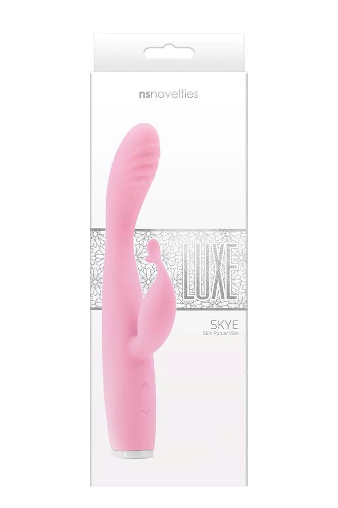 Wibrator króliczek Luxe Skye NS Novelties 18,7 cm różowy - zdjęcie główne