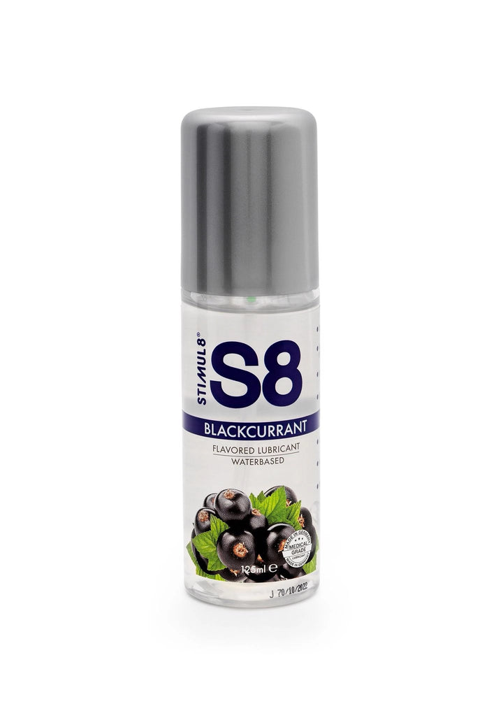 Lubrykant smakowy Stimul8 S8 czarna porzeczka 125 ml - zdjęcie główne