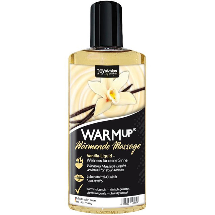 Olejek do masażu rozgrzewający JoyDivision Warmup wanilia 150 ml - zdjęcie główne
