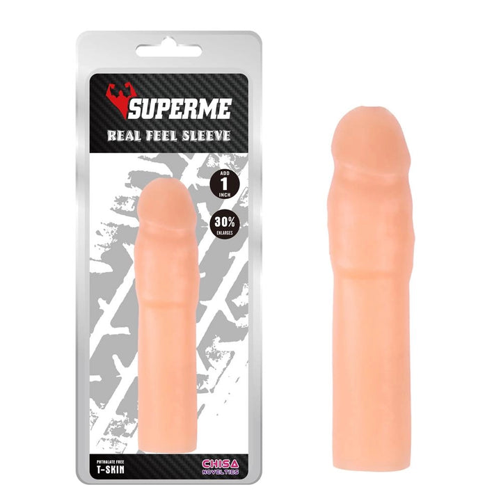 Nakładka na penisa Super Me T-Skin 16,8 cm - zdjęcie główne