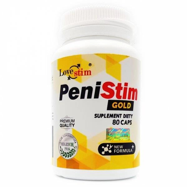 Suplement diety PeniStim Gold LoveStim 80 kaps. - zdjęcie główne