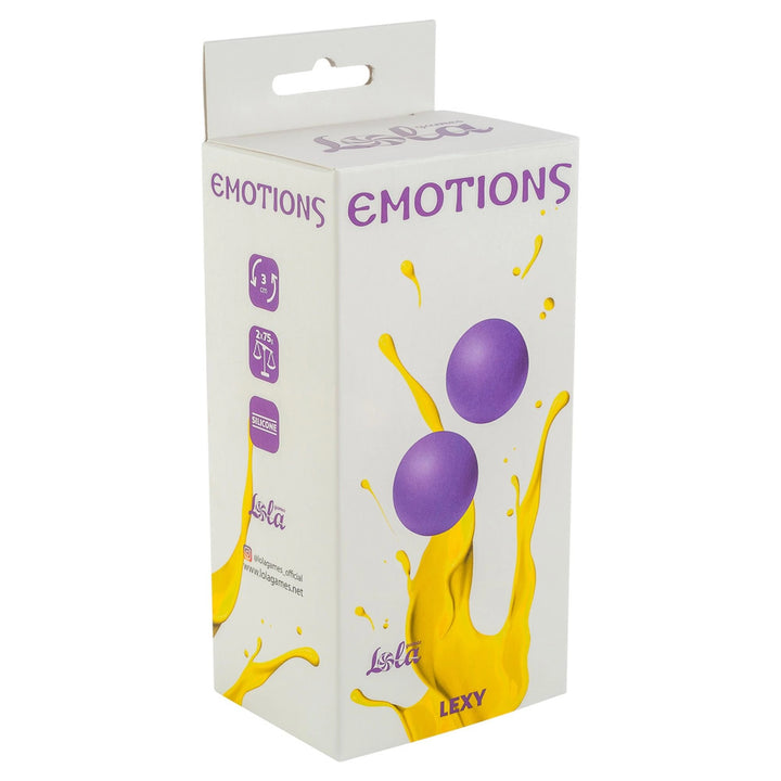 Kulki dopochwowe Emotions Lexy Large Lola Toys fioletowe - zdjęcie główne
