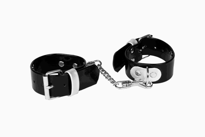Kajdanki damskie Whips Collection czarne - zdjęcie główne
