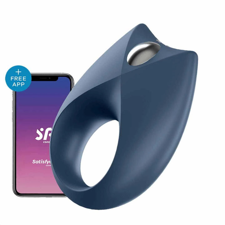 Pierścień wibracyjny Satisfyer Royal One niebieski - zdjęcie główne