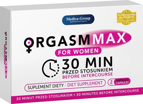 Suplement diety OrgasmMax for Women 2 szt. - zdjęcie główne