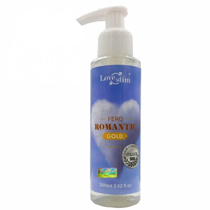 Olejek do masażu Fero Romantic Gold LoveStim 100 ml - zdjęcie główne