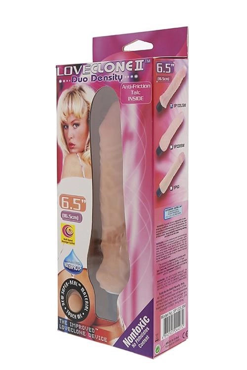 Wibrator realistyczny LoveClone II 6.5 Duo Density - zdjęcie główne