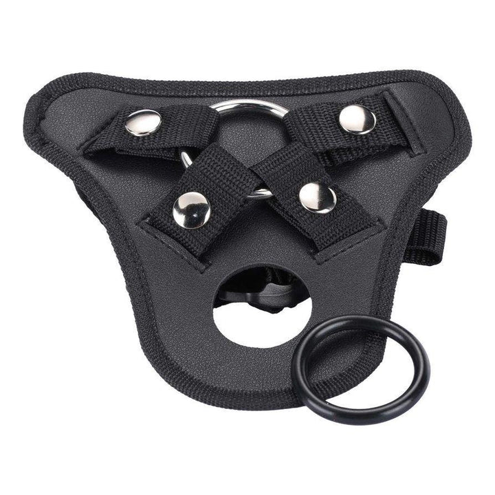 Szelki do strap-on regulowane Me You Us czarny - zdjęcie główne