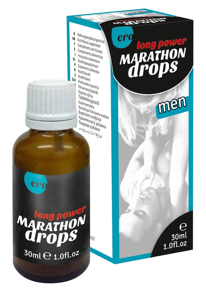 Krople na erekcję Marathon Men Drops Hot 30 ml - zdjęcie główne