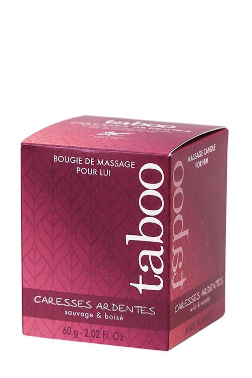 Świeca do masażu Caresses Ardentes Bougie Massage Ruf 60 gr - zdjęcie główne