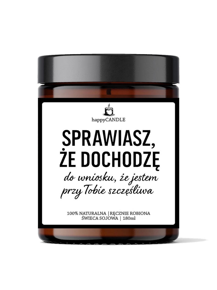 Świeca sojowa Grammi SPRAWIASZ ŻE DOCHODZĘ - zdjęcie główne