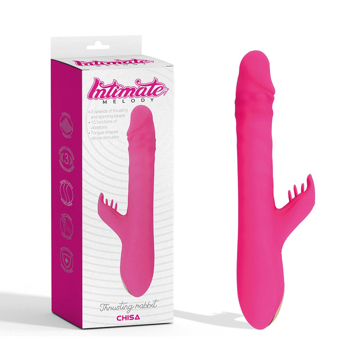 Wibrator króliczek posuwisty Intimate Melody 25,3 cm - zdjęcie główne