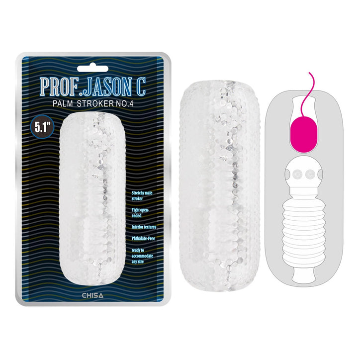 Masturbator Palm Stroker No.4 Prof.Jason C przezroczysty - zdjęcie główne