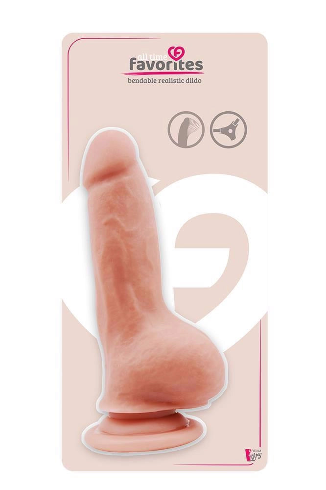 Dildo realistyczne giętkie Dream Toys 18 cm - zdjęcie główne