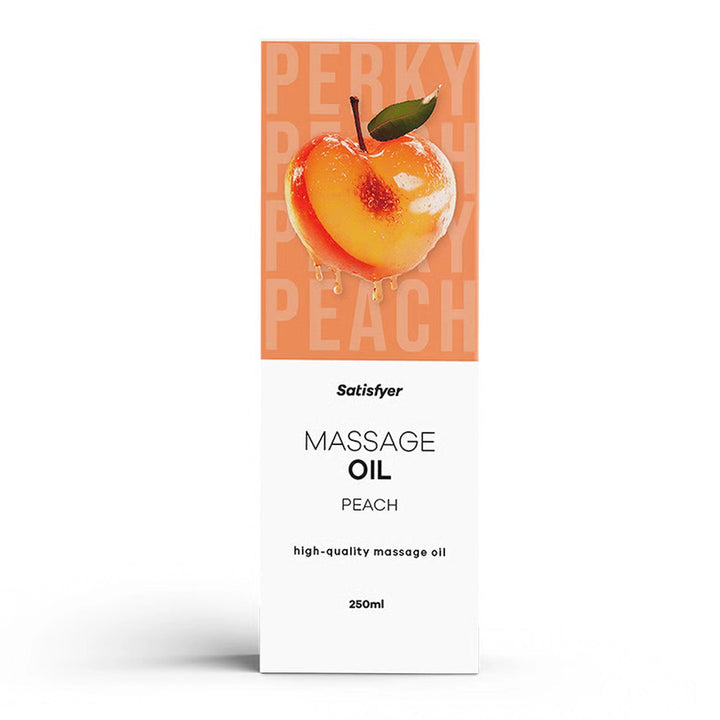 Olejek do masażu Satisfyer brzoskwinia 250 ml - zdjęcie główne